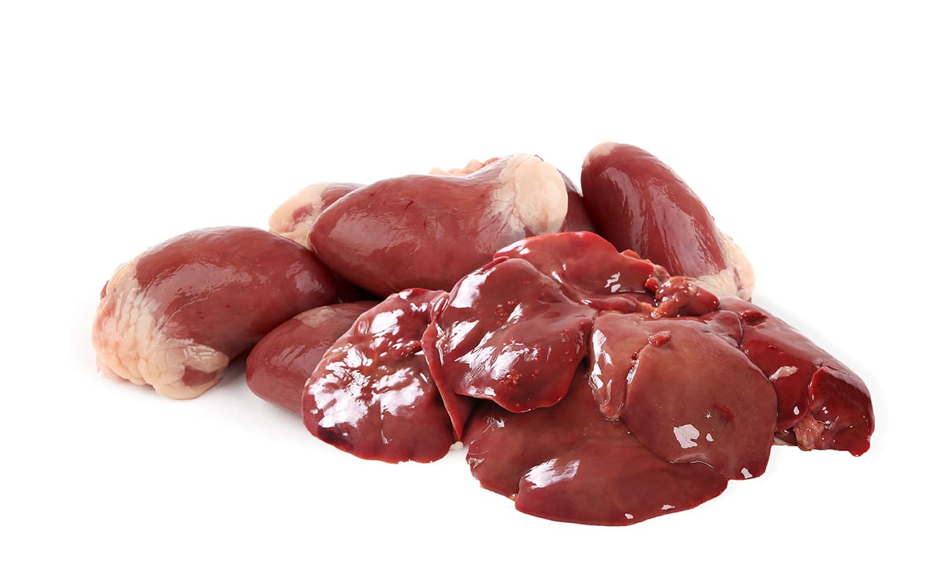 Hígado y Corazón de pollo - Órganos y Vísceras Barf - Naturcanin